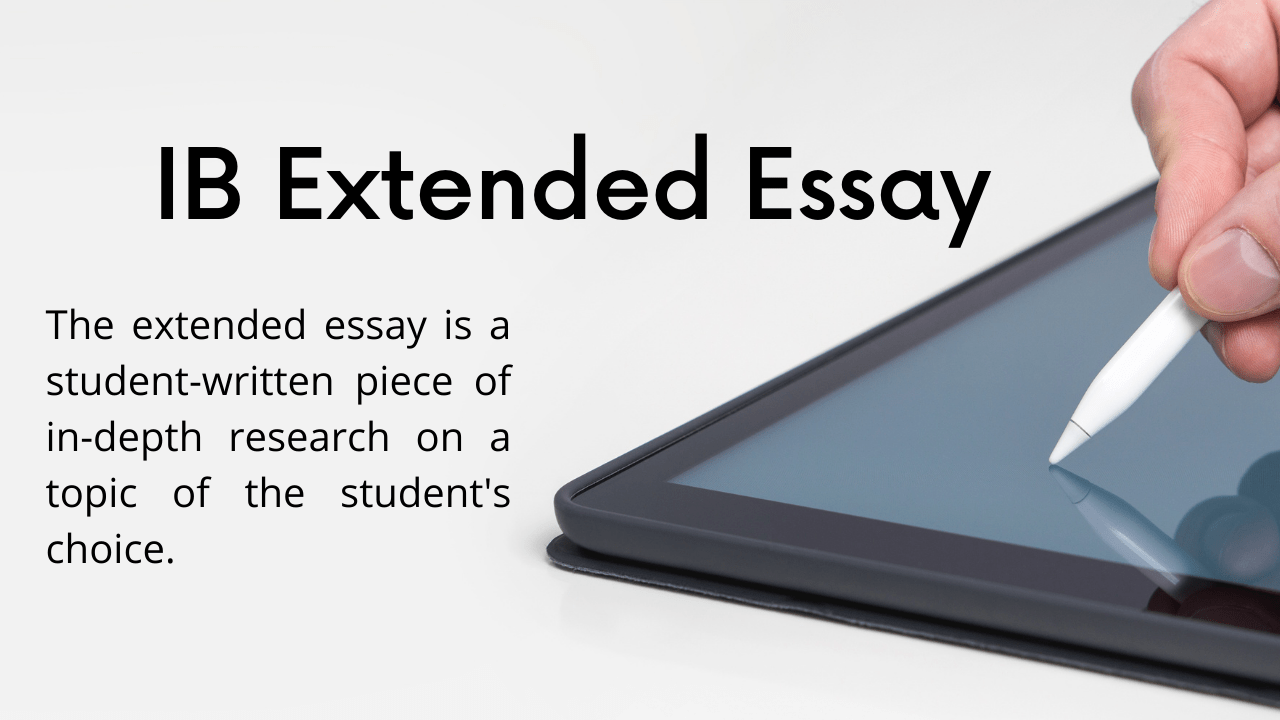 what is extended essay in ib