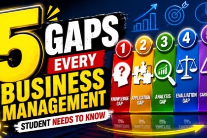 5 gaps every Business Management student needs to know