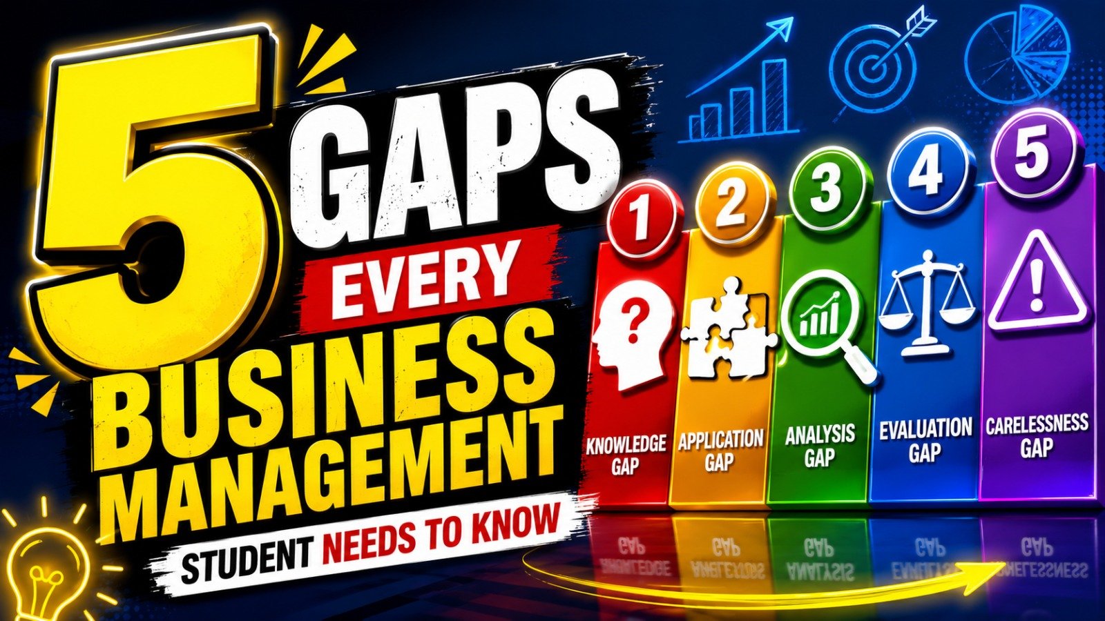 5 gaps every Business Management student needs to know