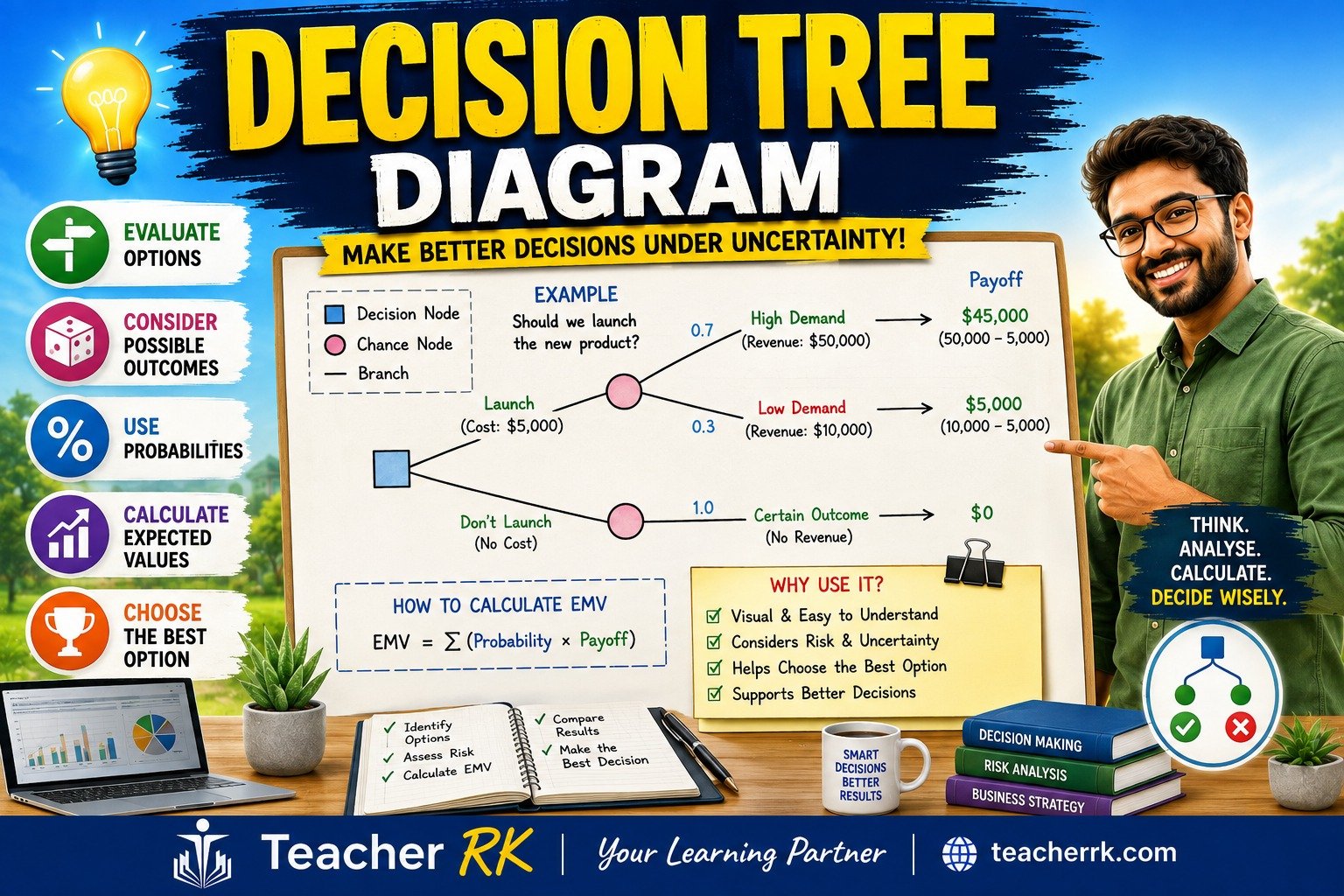 Business Management toolkit 3 Decision tree diagram