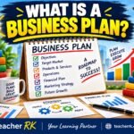 Business plan showing goals, strategies and financial projections