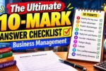10 mark business management answer structure