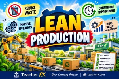 Lean production in IB Business Management showing waste reduction and continuous improvement