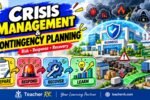 Difference between contingency planning and crisis management table IB Business HL